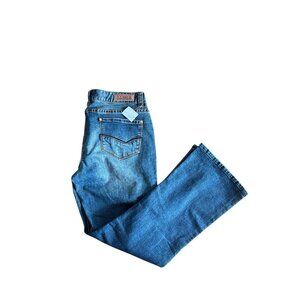 Rock & Roll Cowgirl Jeans Women’s 33/30 Mid Rise Bootcut Stretch Riding Fit NWT